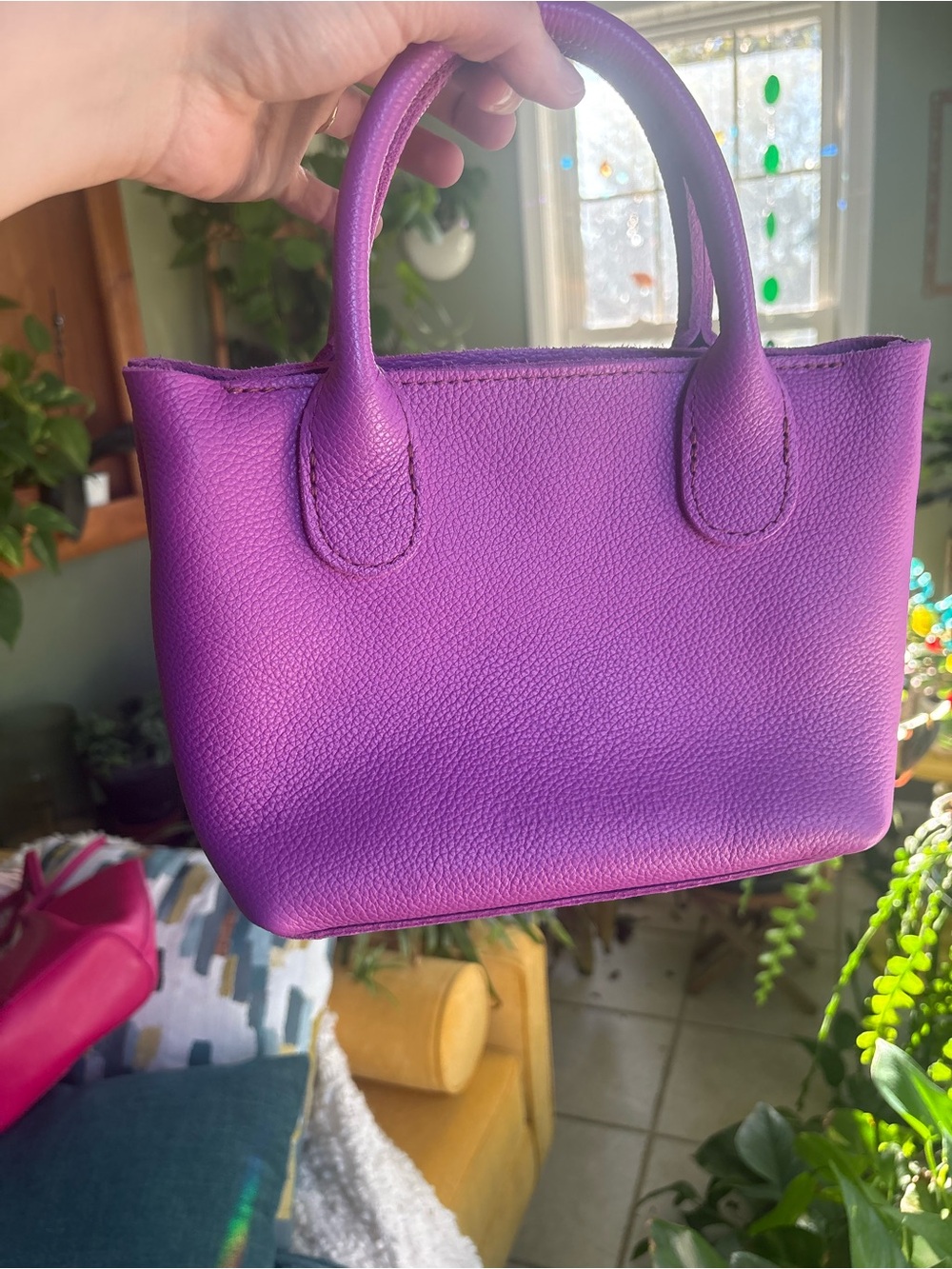 🦄Portland Leather Cattleya Small Zip Raindrop Crossbody🦄